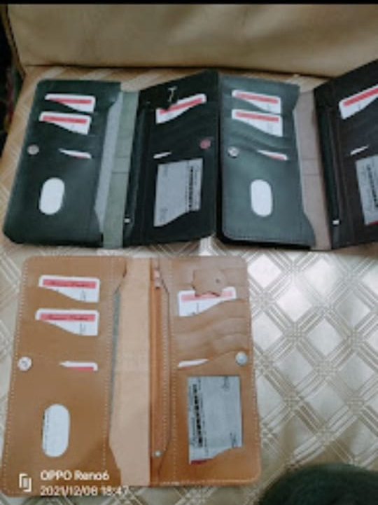 Premium Long Leather Wallet