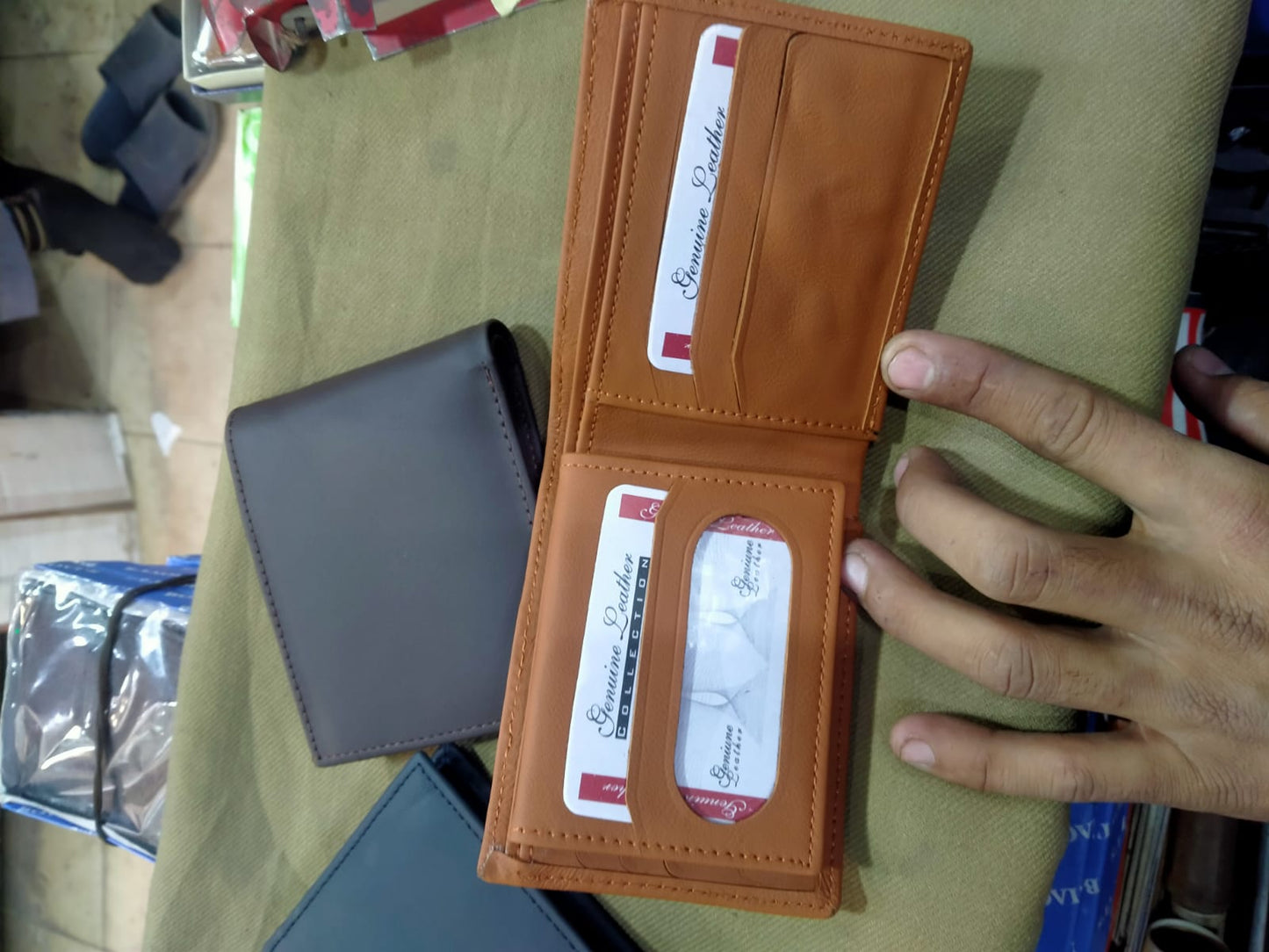 Small Cow Leather Wallet