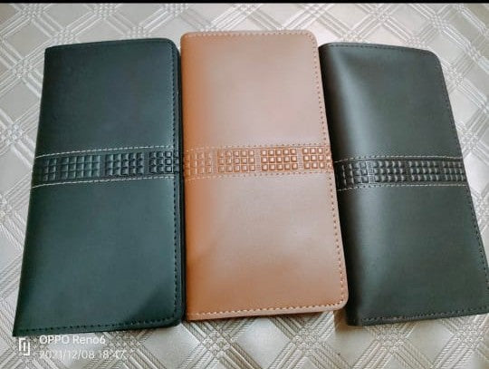 Premium Long Leather Wallet