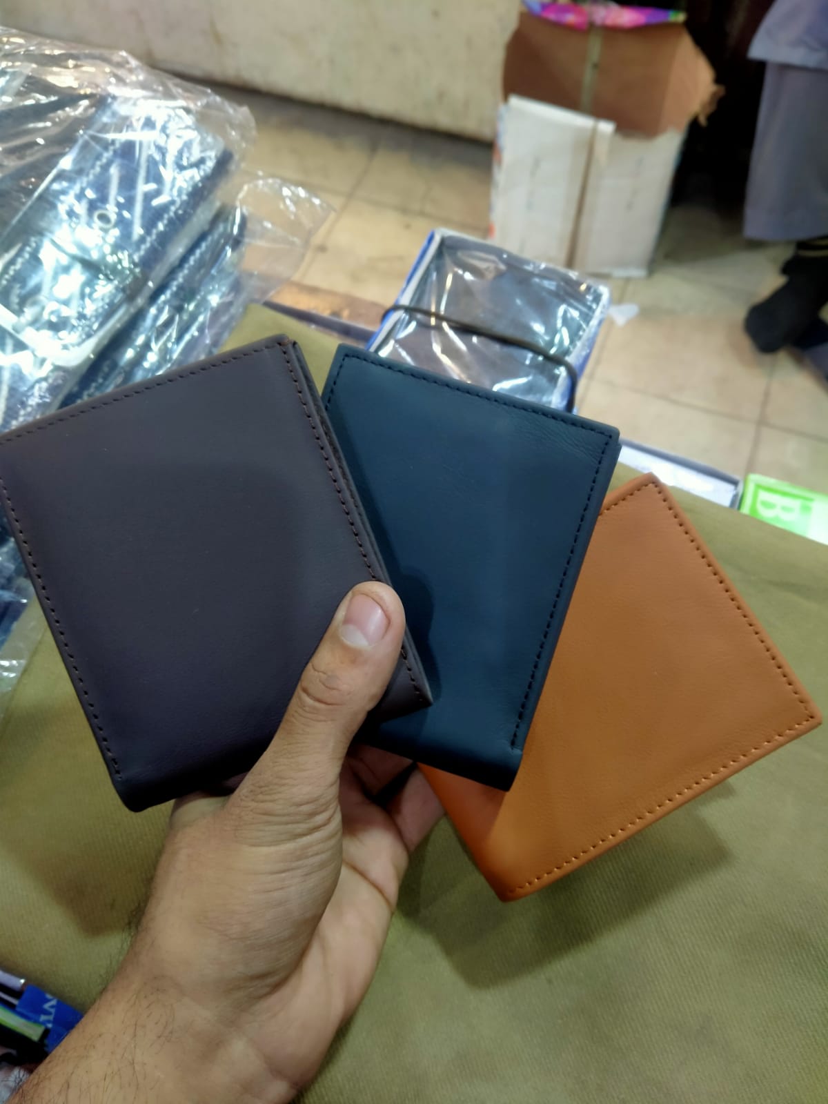 Small Cow Leather Wallet