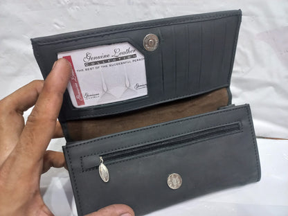 Pure Leather Ladies Wallet (Long Purse)