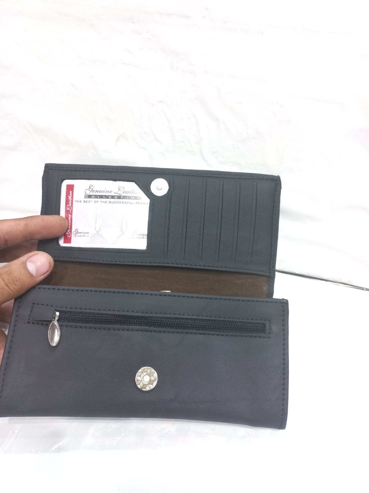 Pure Leather Ladies Wallet (Long Purse)