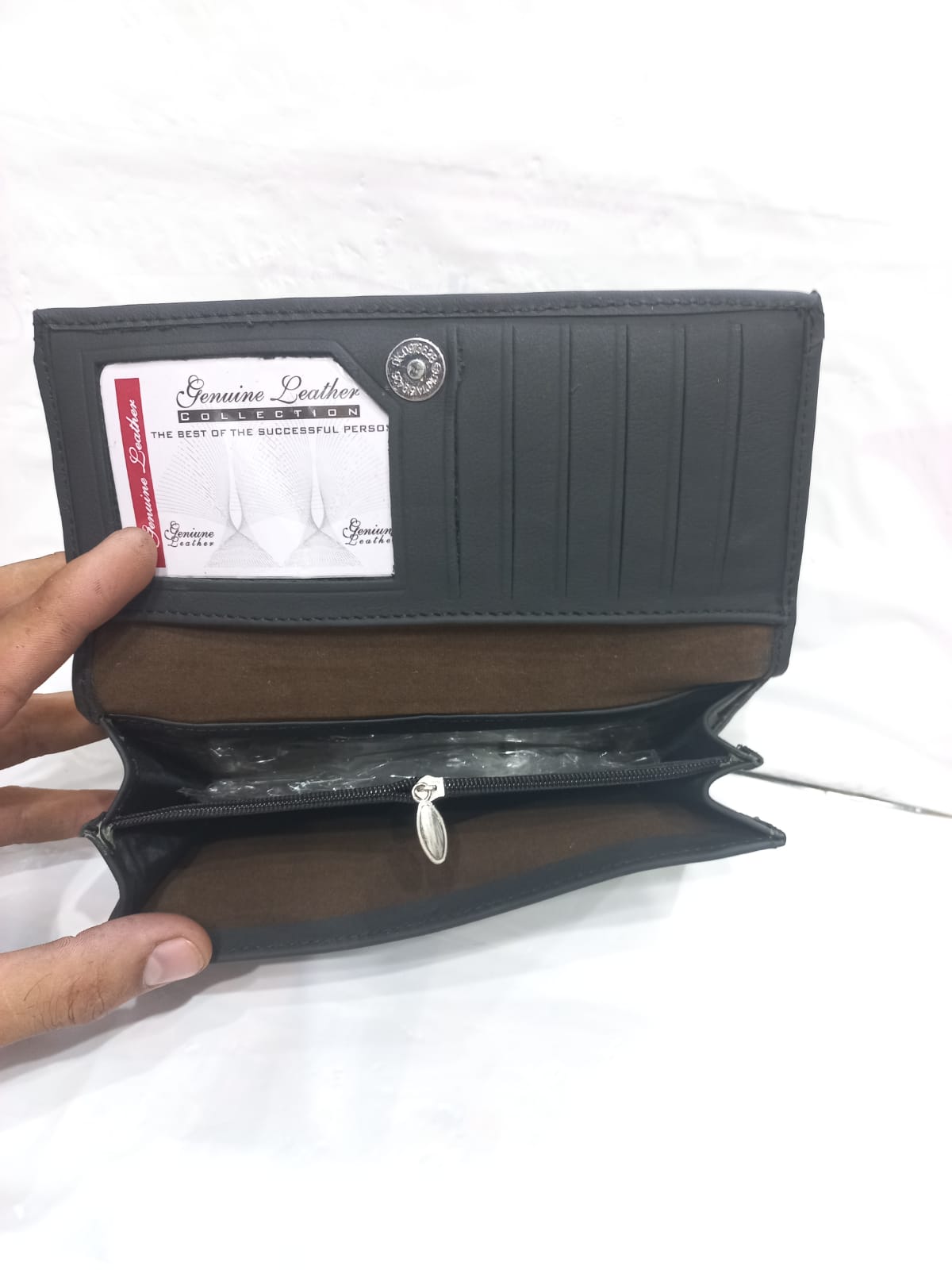 Pure Leather Ladies Wallet (Long Purse)