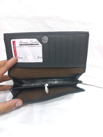 Pure Leather Ladies Wallet (Long Purse)